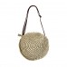 Bolso De Hombro Rafia 